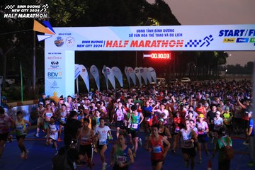 BINH DUONG NEW CITY HALF MARATHON 2024 - Ảnh #1737931