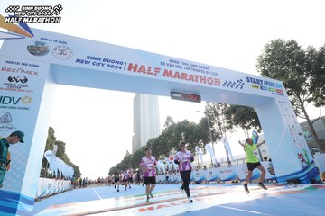 BINH DUONG NEW CITY HALF MARATHON 2024 - Ảnh #1821728