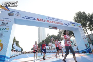 BINH DUONG NEW CITY HALF MARATHON 2024 - Ảnh #1821319
