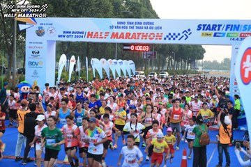 BINH DUONG NEW CITY HALF MARATHON 2024 - Ảnh #1738428