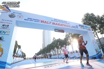 BINH DUONG NEW CITY HALF MARATHON 2024 - Ảnh #1820700