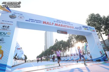 BINH DUONG NEW CITY HALF MARATHON 2024 - Ảnh #1819732