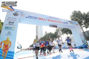 BINH DUONG NEW CITY HALF MARATHON 2024 - Ảnh #1818799