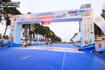 BINH DUONG NEW CITY HALF MARATHON 2024 - Ảnh #1729575
