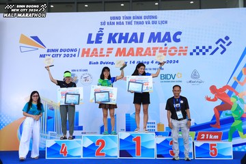 BINH DUONG NEW CITY HALF MARATHON 2024 - Ảnh #1790569