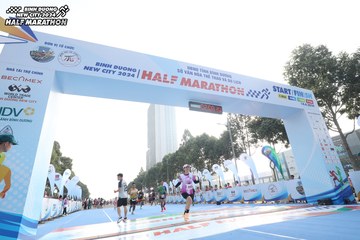 BINH DUONG NEW CITY HALF MARATHON 2024 - Ảnh #1822375