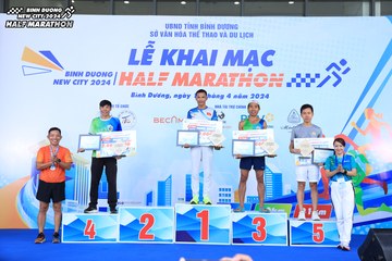 BINH DUONG NEW CITY HALF MARATHON 2024 - Ảnh #1790532