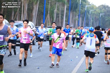 BINH DUONG NEW CITY HALF MARATHON 2024 - Ảnh #1750716