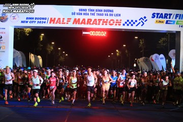 BINH DUONG NEW CITY HALF MARATHON 2024 - Ảnh #1737640