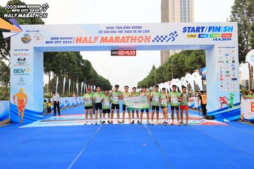 BINH DUONG NEW CITY HALF MARATHON 2024 - Ảnh #1736123