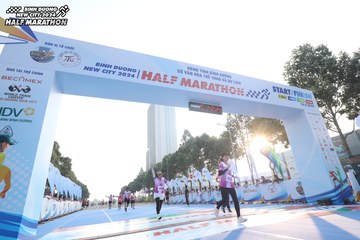 BINH DUONG NEW CITY HALF MARATHON 2024 - Ảnh #1820487
