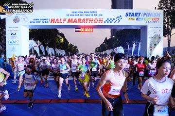 BINH DUONG NEW CITY HALF MARATHON 2024 - Ảnh #1737350