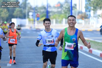 BINH DUONG NEW CITY HALF MARATHON 2024 - Ảnh #1770610