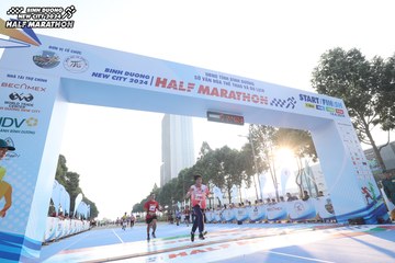 BINH DUONG NEW CITY HALF MARATHON 2024 - Ảnh #1820608