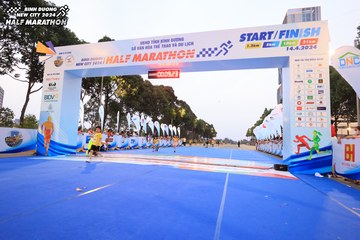 BINH DUONG NEW CITY HALF MARATHON 2024 - Ảnh #1729571