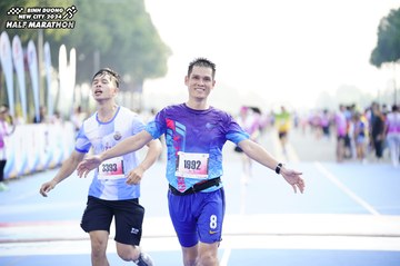 BINH DUONG NEW CITY HALF MARATHON 2024 - Ảnh #1760476