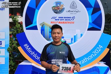 BINH DUONG NEW CITY HALF MARATHON 2024 - Ảnh #1724217