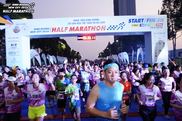 BINH DUONG NEW CITY HALF MARATHON 2024 - Ảnh #1737360