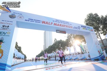 BINH DUONG NEW CITY HALF MARATHON 2024 - Ảnh #1820485