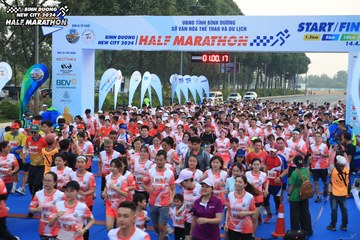 BINH DUONG NEW CITY HALF MARATHON 2024 - Ảnh #1738461