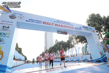 BINH DUONG NEW CITY HALF MARATHON 2024 - Ảnh #1821520
