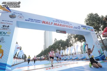 BINH DUONG NEW CITY HALF MARATHON 2024 - Ảnh #1821556