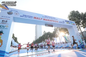 BINH DUONG NEW CITY HALF MARATHON 2024 - Ảnh #1820461