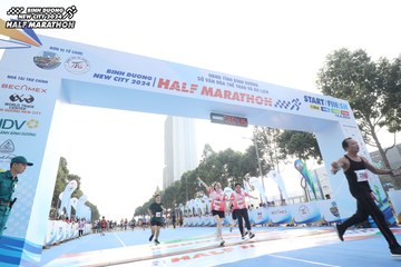 BINH DUONG NEW CITY HALF MARATHON 2024 - Ảnh #1822124
