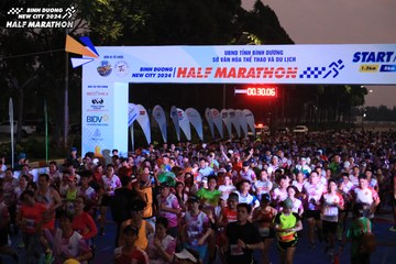 BINH DUONG NEW CITY HALF MARATHON 2024 - Ảnh #1737938