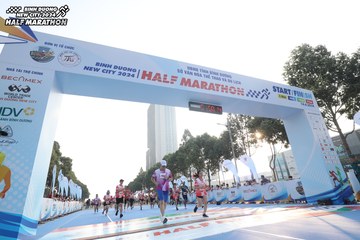 BINH DUONG NEW CITY HALF MARATHON 2024 - Ảnh #1821076