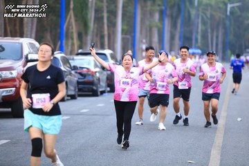 BINH DUONG NEW CITY HALF MARATHON 2024 - Ảnh #1755303