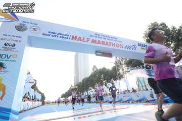 BINH DUONG NEW CITY HALF MARATHON 2024 - Ảnh #1820947