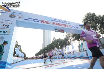 BINH DUONG NEW CITY HALF MARATHON 2024 - Ảnh #1821732