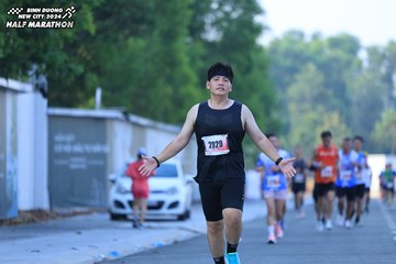 BINH DUONG NEW CITY HALF MARATHON 2024 - Ảnh #1765899