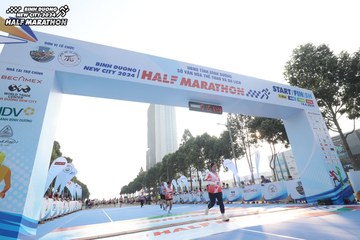 BINH DUONG NEW CITY HALF MARATHON 2024 - Ảnh #1821230