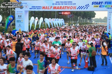 BINH DUONG NEW CITY HALF MARATHON 2024 - Ảnh #1738436