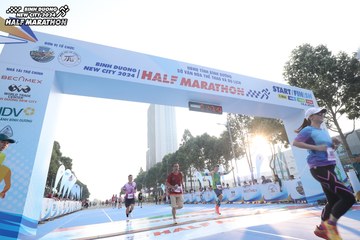 BINH DUONG NEW CITY HALF MARATHON 2024 - Ảnh #1820581