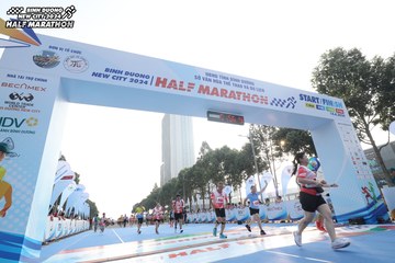 BINH DUONG NEW CITY HALF MARATHON 2024 - Ảnh #1821582