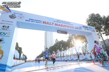 BINH DUONG NEW CITY HALF MARATHON 2024 - Ảnh #1820618