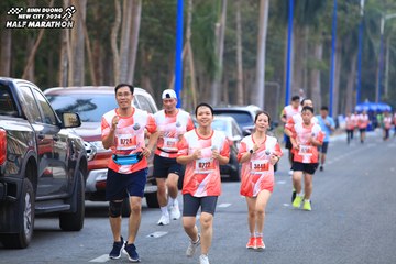 BINH DUONG NEW CITY HALF MARATHON 2024 - Ảnh #1756360