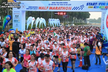 BINH DUONG NEW CITY HALF MARATHON 2024 - Ảnh #1738445