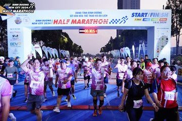 BINH DUONG NEW CITY HALF MARATHON 2024 - Ảnh #1737406