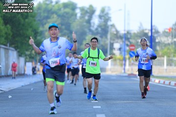 BINH DUONG NEW CITY HALF MARATHON 2024 - Ảnh #1766742