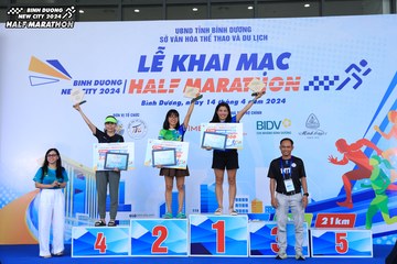 BINH DUONG NEW CITY HALF MARATHON 2024 - Ảnh #1790567