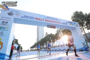 BINH DUONG NEW CITY HALF MARATHON 2024 - Ảnh #1819516
