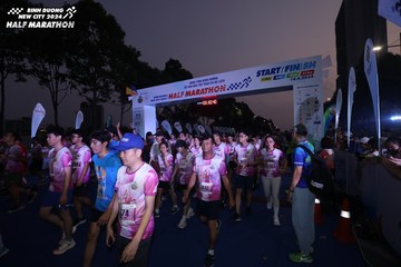 BINH DUONG NEW CITY HALF MARATHON 2024 - Ảnh #1737329