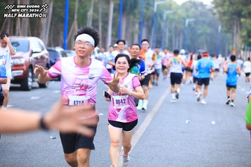 BINH DUONG NEW CITY HALF MARATHON 2024 - Ảnh #1750910