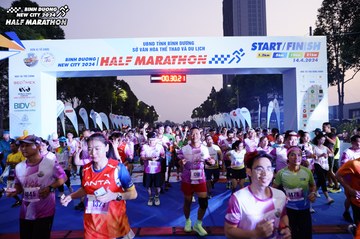 BINH DUONG NEW CITY HALF MARATHON 2024 - Ảnh #1737375