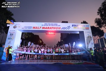 BINH DUONG NEW CITY HALF MARATHON 2024 - Ảnh #1737309