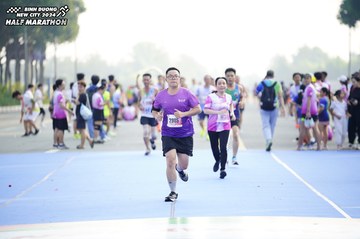 BINH DUONG NEW CITY HALF MARATHON 2024 - Ảnh #1760597